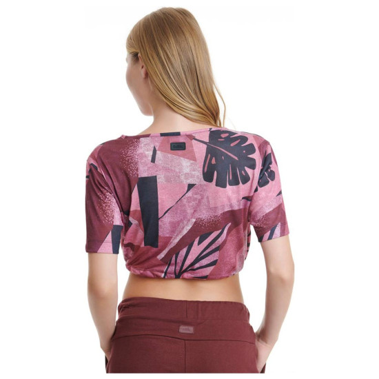 Bodytalk Γυναικεία κοντομάνικη μπλούζα Cropped